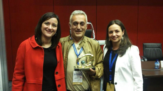 Aptica acompaña al ayuntamiento de Ermua a recibir el premio @Aslan en la categoría de Administración Local – Infraestructuras por el proyecto Fibermua
