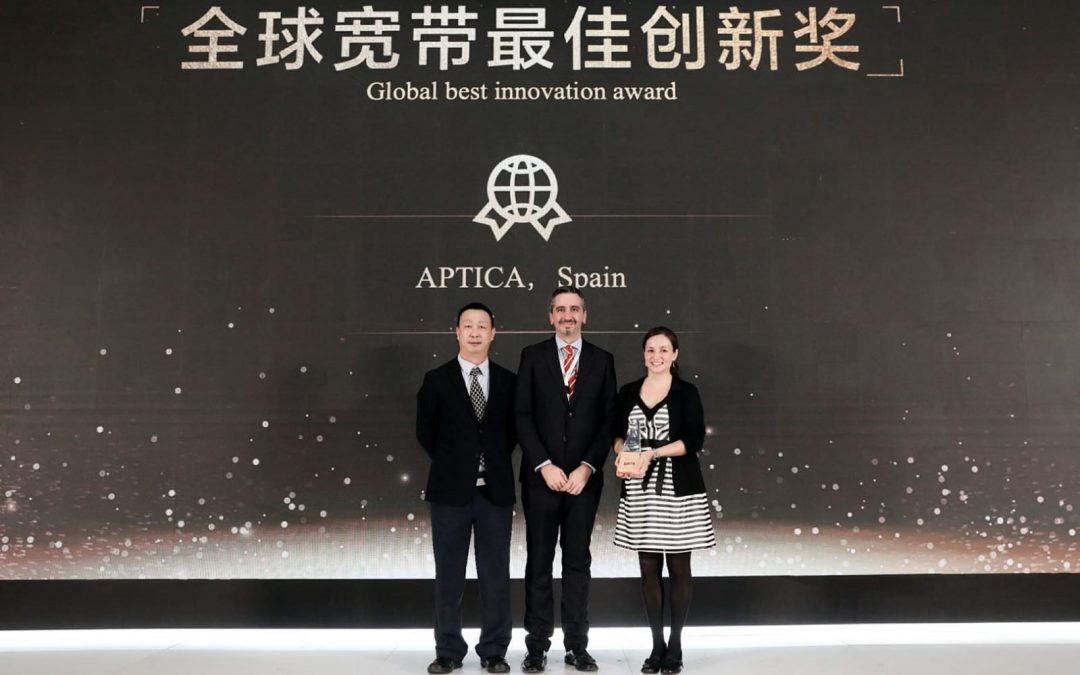 APTICA recibe el premio “Global Best Innovation Award” en el Partner Summit 2019 de TD-Tech